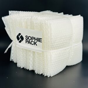 Pungi din folie cu bule, 250 x 250 mm, cu clapeta - Image 4
