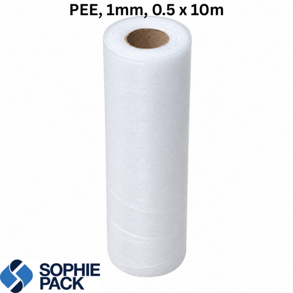 PEE, 1mm, 0.5 x 10m, folie pee, expandata,