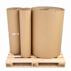 Rola carton ondulat CO2, 1075mm x 24m, natur - imagine 5