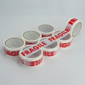 Banda Adezivă FRAGIL, 48 mm x 60 m, silențioasă - Image 2