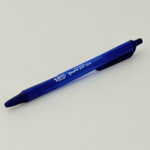 Pix BIC Round Stic Clic, albastru - imagine 2