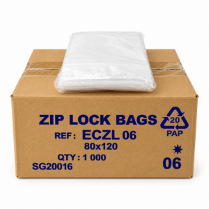 Pungi ziplock 80 x 120mm, 100 buc/set - imagine 2