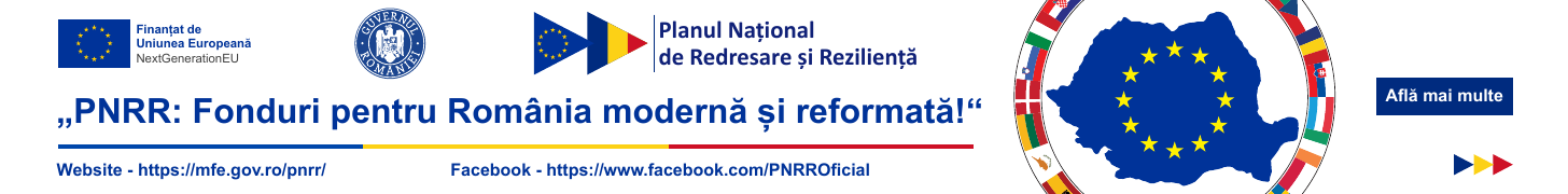 PNRR: Fonduri pentru România modernă și reformată!